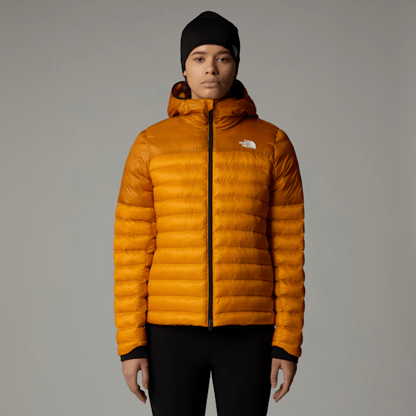 The North Face Women's Terra Peak Hooded Jacket Apricot Glaze-iron Citrus