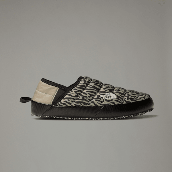 The North Face Women’s Thermoball™ V Traction Mules Clay Grey Tnf Tiger Stripe Print-tnf Black