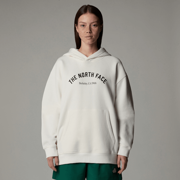 The North Face Women's Varsity Graphic Hoodie White Dune