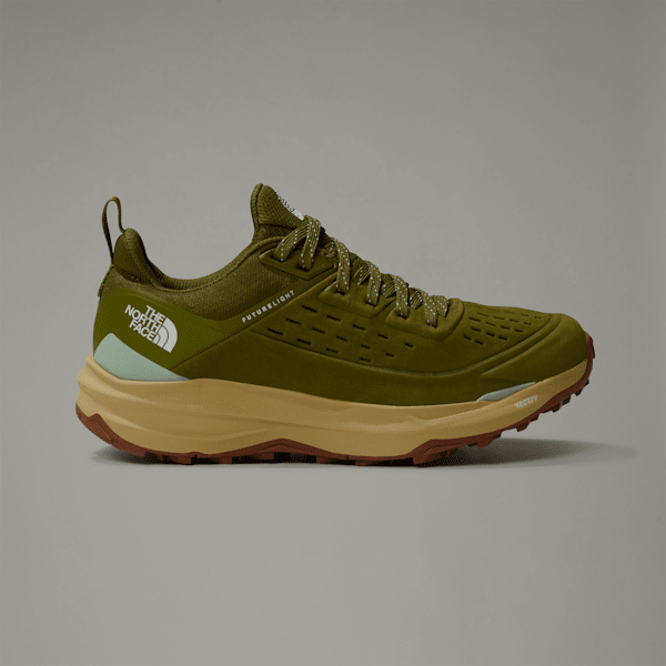 The North Face Women’s Vectiv™ Exploris Ii Leather Hiking Shoes Forest Olive-misty Sage