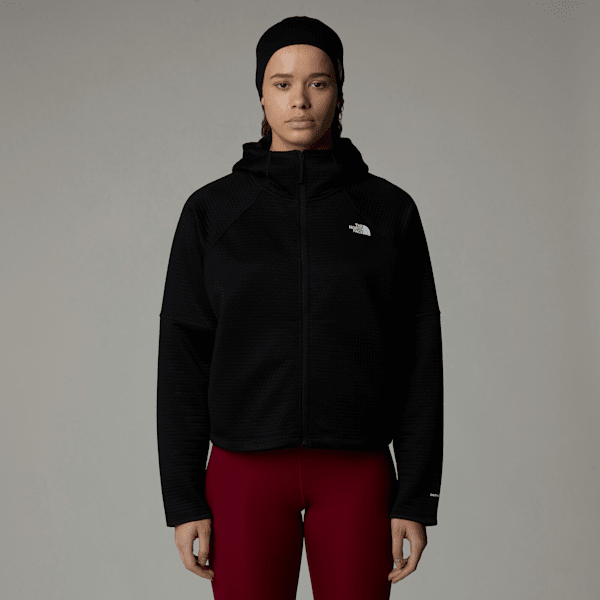 The North Face Women's Vertical Thermal Full-zip Hooded Jacket Tnf Black