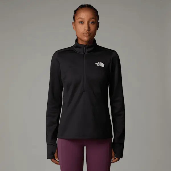 The North Face Women's Winter Warm Pro 1/4 Zip Fleece Tnf Black