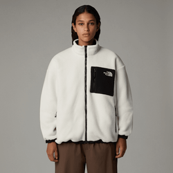 The North Face Women's Yumiori Reversible Fleece Jacket Tnf Black-tnf White Dune