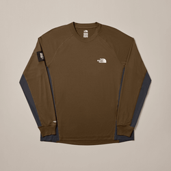 The North Face The North Face X Undercover Soukuu Trail Run Long-sleeve T-shirt Periscope Grey-dark Earth Brown 