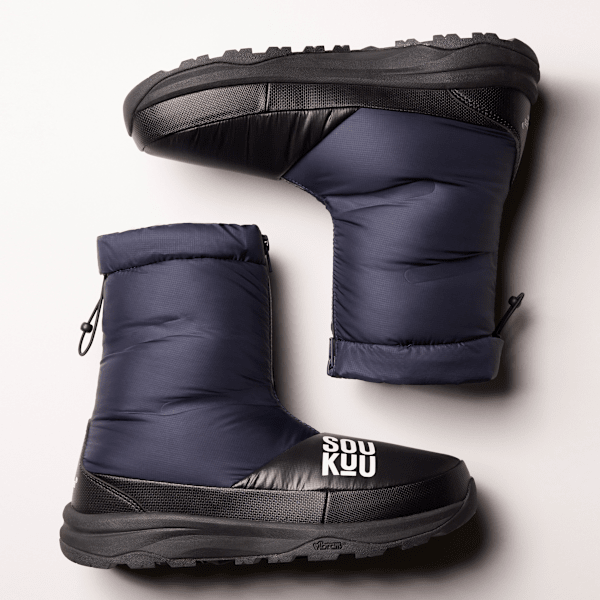 The North Face The North Face X Undercover Soukuu Down Booties Tnf Black-aviator Navy Size 4 male | LYBSTORE