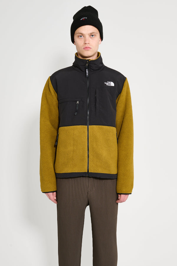 The North Face Retro Denali Jacket Moss Green  TNF Black