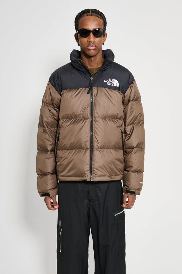 The North Face 1996 Nuptse Jacket Smokey Brown / TNF Black