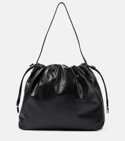 The Row Angy leather shoulder bag | LYBSTORE