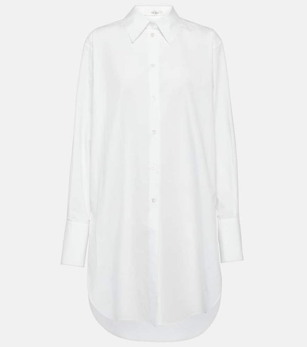 The Row Astrea oversized cotton poplin shirt