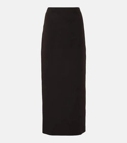 The Row Bartelle wool twill maxi skirt | LYBSTORE