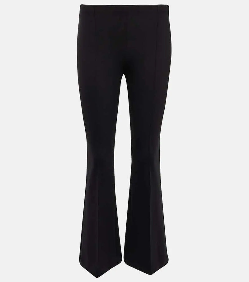 The Row Beca high-rise nylon-blend pants