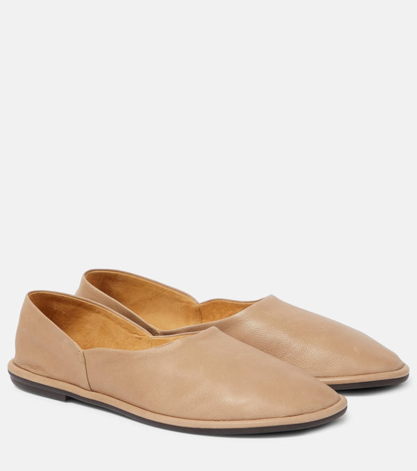 The Row Canal leather flats | LYBSTORE