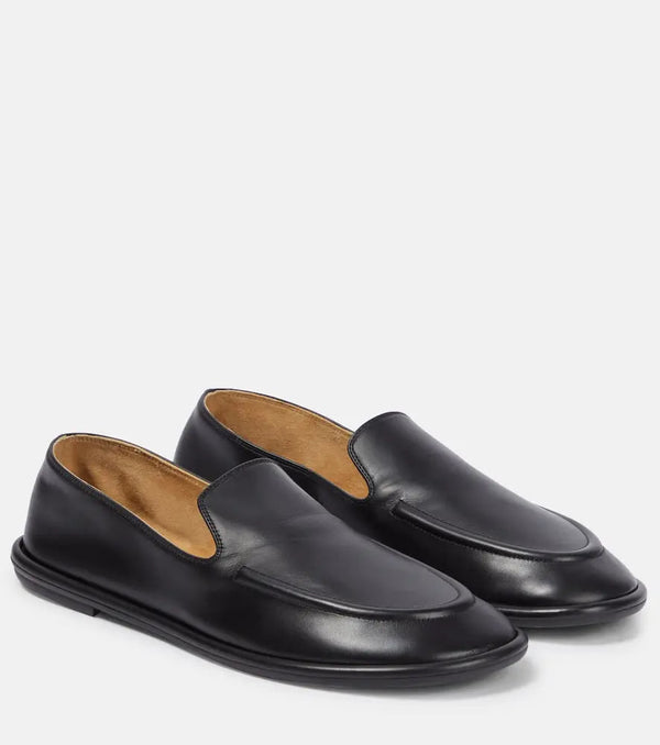 The Row Canal leather loafers