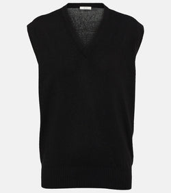 The Row Dom cashmere vest