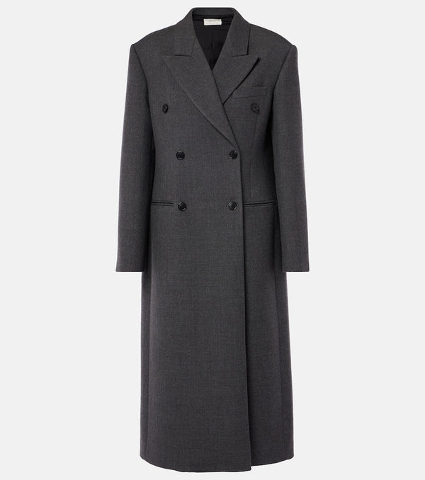 The Row Duras double-breasted wool coat