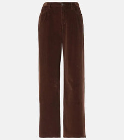 The Row Eglitta corduroy wide-leg pants