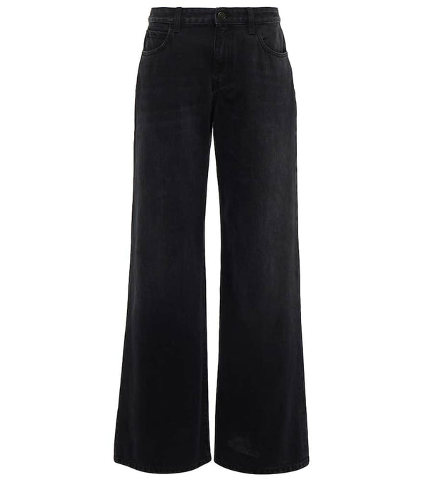 The Row Eglitta high-rise wide-leg jeans