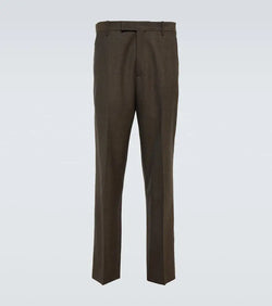 The Row Elijah straight wool pants