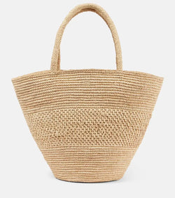 The Row Emilie Small raffia basket bag | LYBSTORE