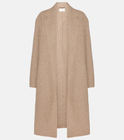 The Row Fedra cashmere and cotton coat