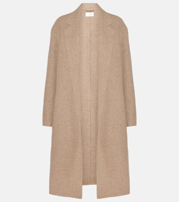 The Row Fedra cashmere and cotton coat | LYBSTORE