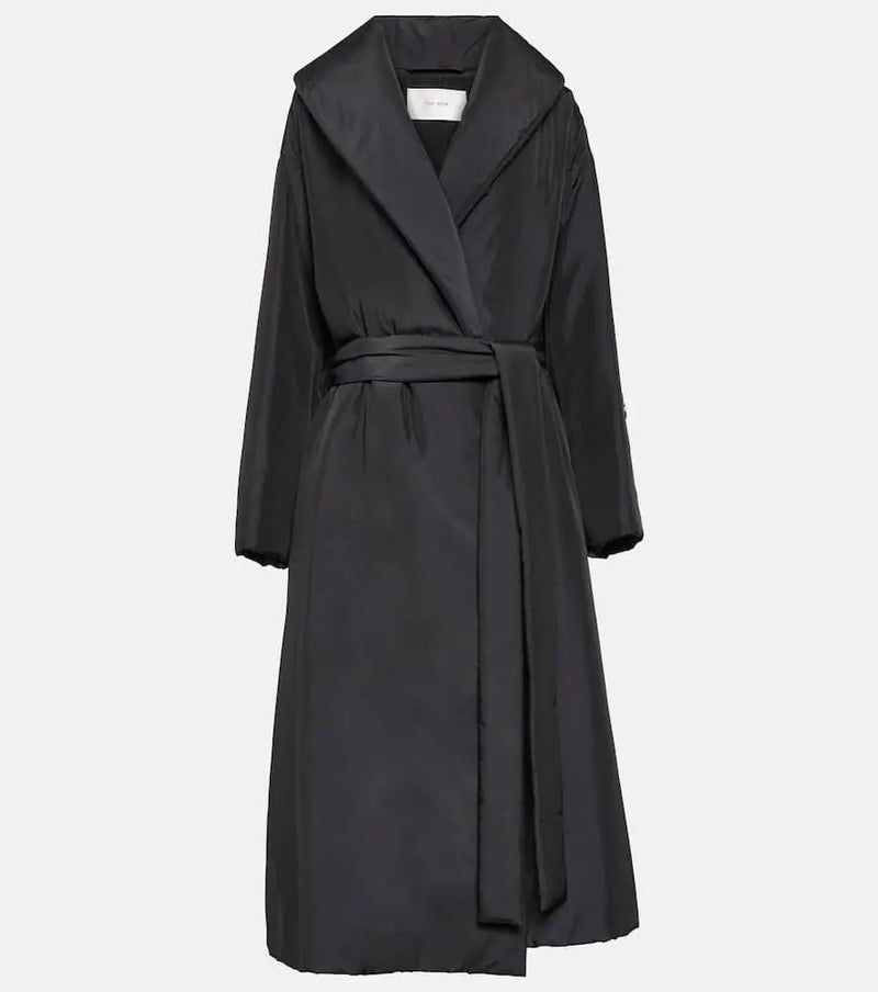 The Row Francine silk-blend coat | LYBSTORE