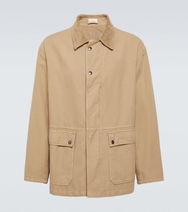 The Row Frank cotton canvas field jacket