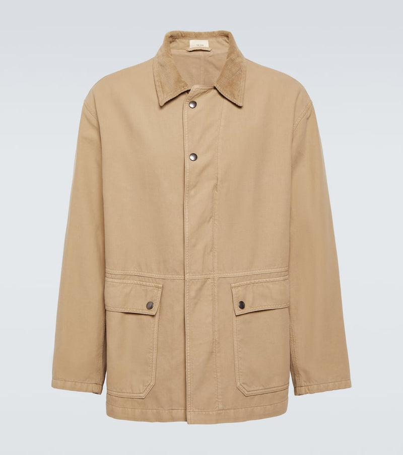 The Row Frank cotton canvas field jacket