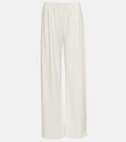 The Row Gala double-cady wide-leg pants