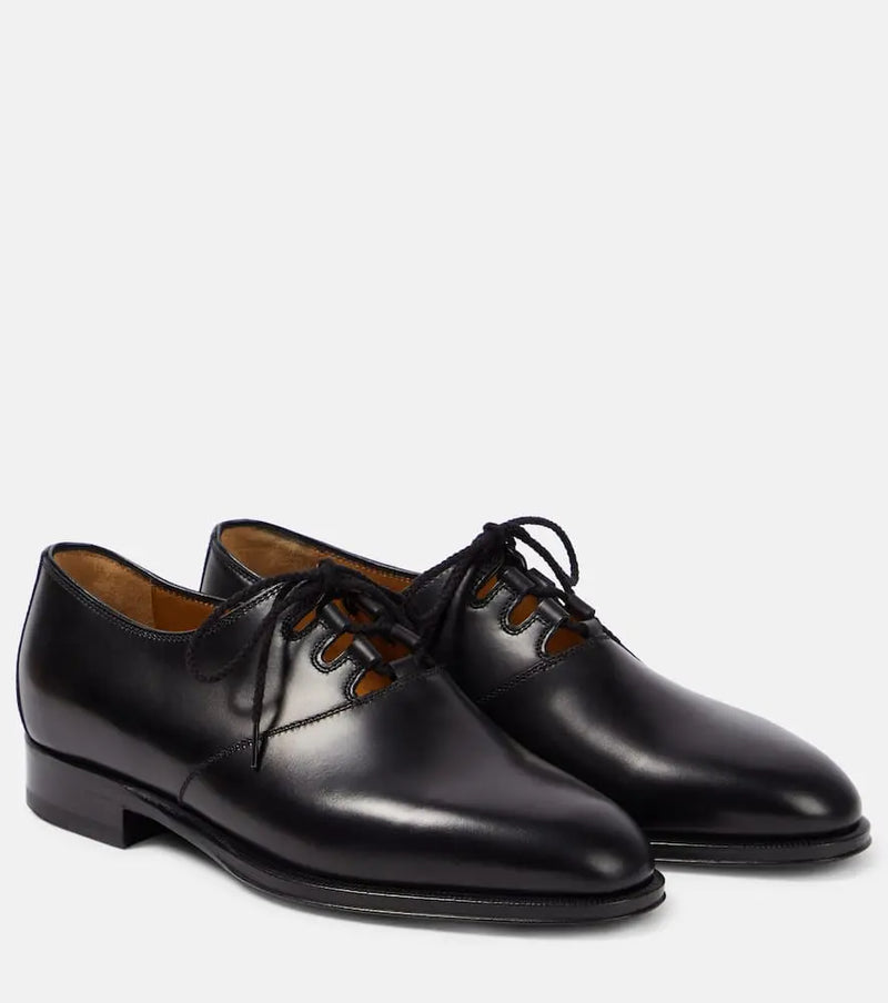 The Row Grant leather Derby shoes | LYBSTORE