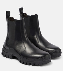 The Row Greta leather Chelsea boots | LYBSTORE