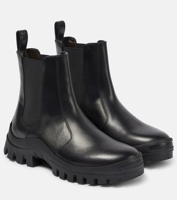 The Row Greta leather Chelsea boots | LYBSTORE