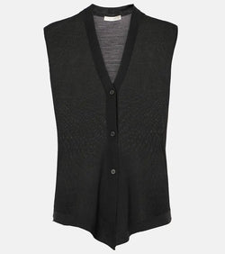 The Row Harrell wool vest