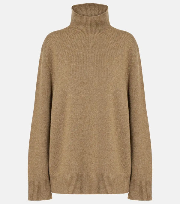 The Row Hepny cashmere turtleneck sweater | LYBSTORE