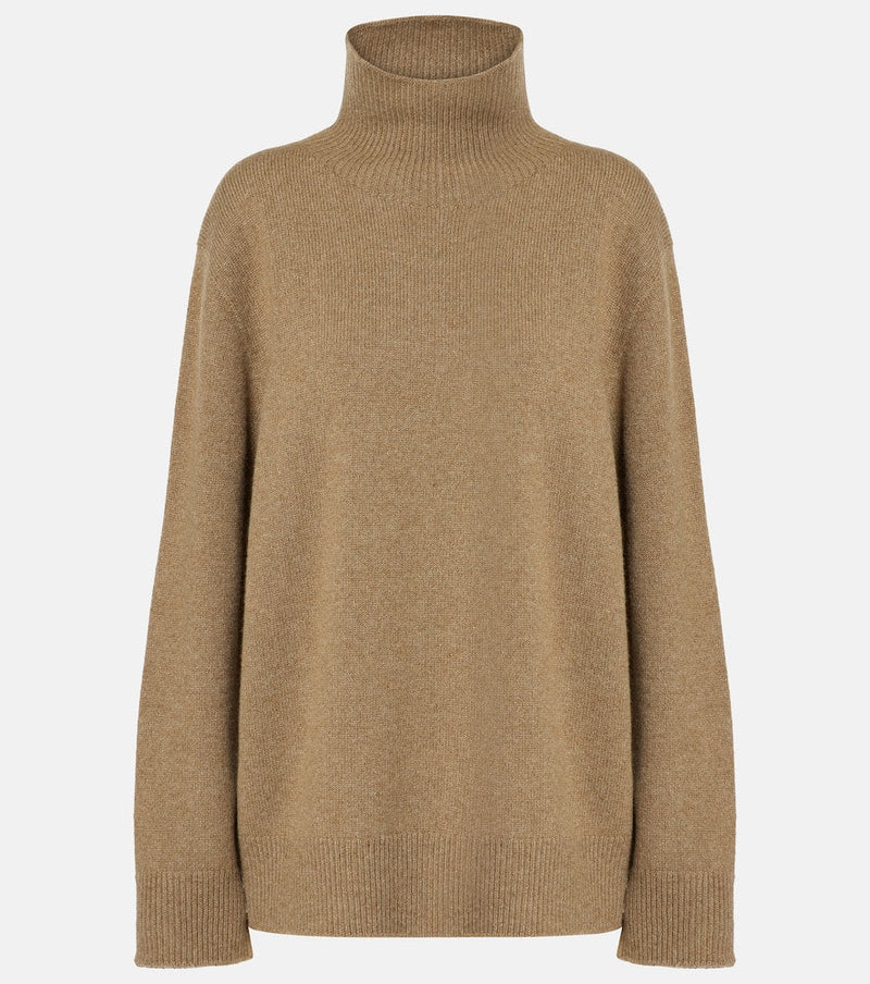 The Row Hepny cashmere turtleneck sweater