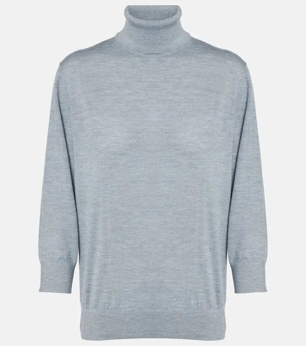 The Row Hevos cashmere turtleneck sweater