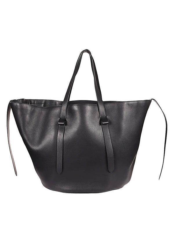 The Row Jasper Leather Tote Bag