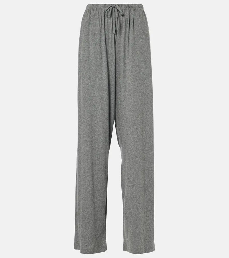 The Row Lanuit cotton sweatpants