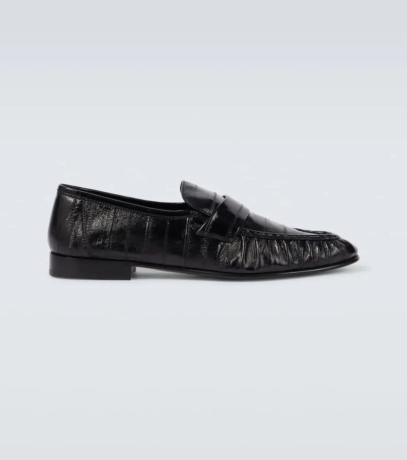 The Row Leather loafers