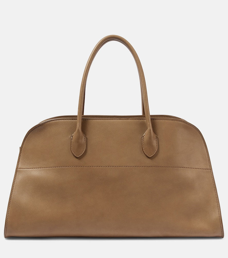 The Row Margaux leather tote bag