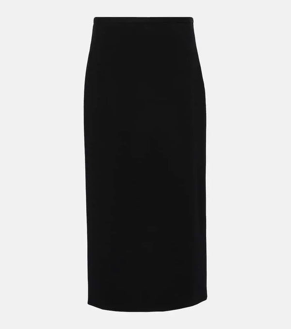 The Row Matias wool-blend midi skirt | LYBSTORE