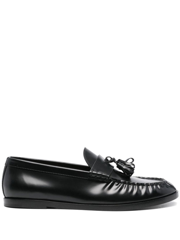 The Row Mens Leather Loafers