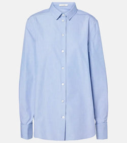 The Row Metis cotton poplin shirt | LYBSTORE