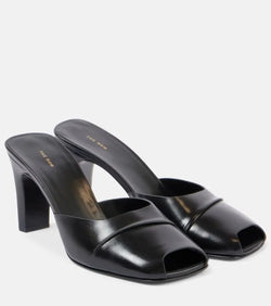 The Row Milla leather mules