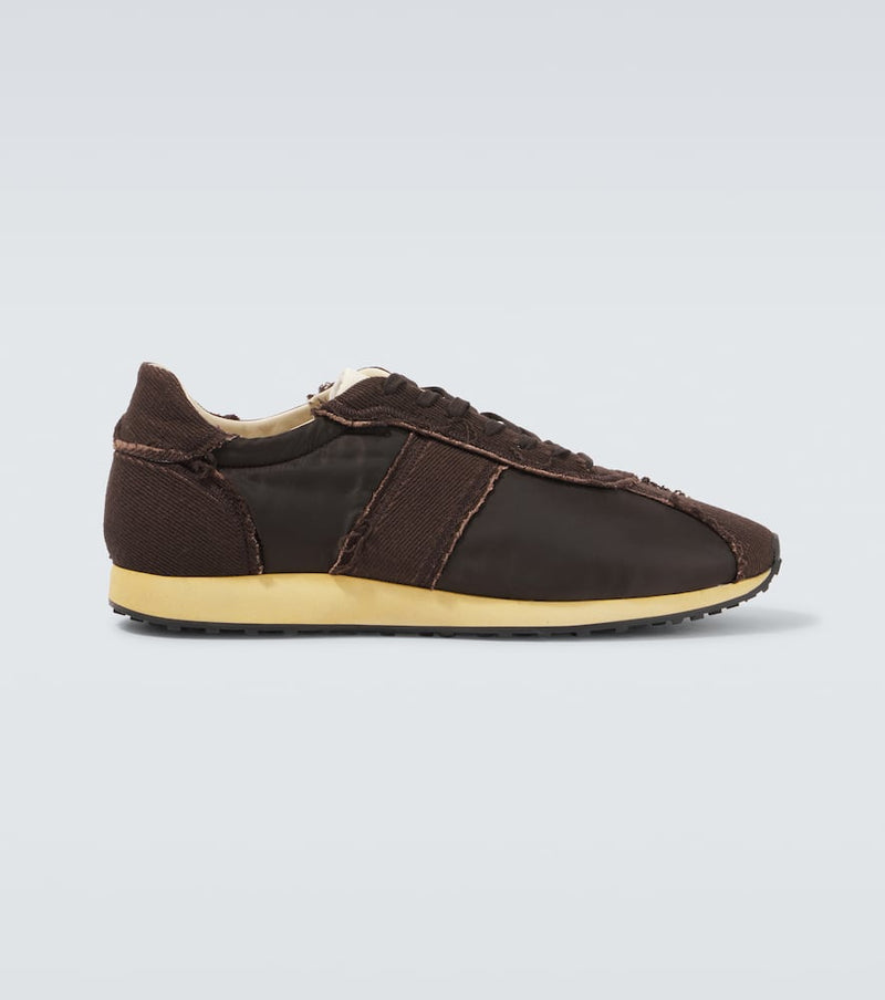 The Row Moveo canvas-trimmed sneakers