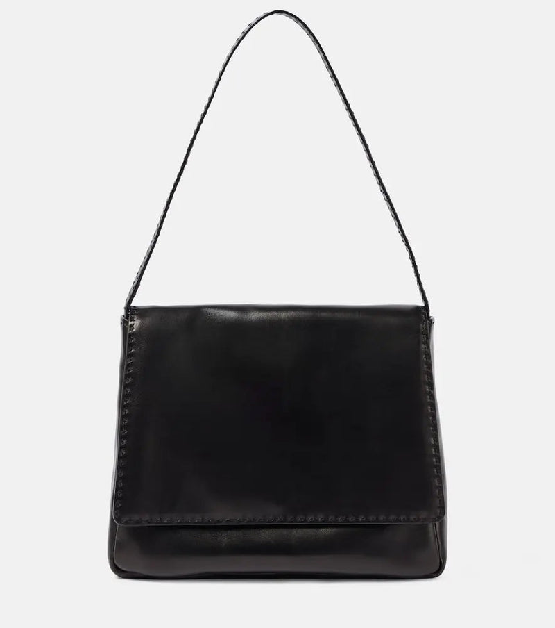 The Row Nuance leather shoulder bag