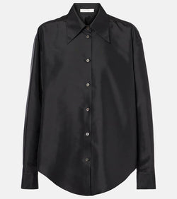 The Row Parave silk shirt