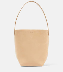 The Row Park N/S Small leather tote bag