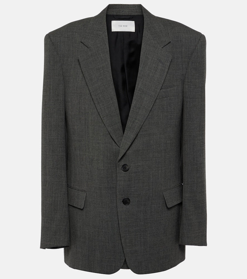 The Row Phil oversized virgin wool blazer