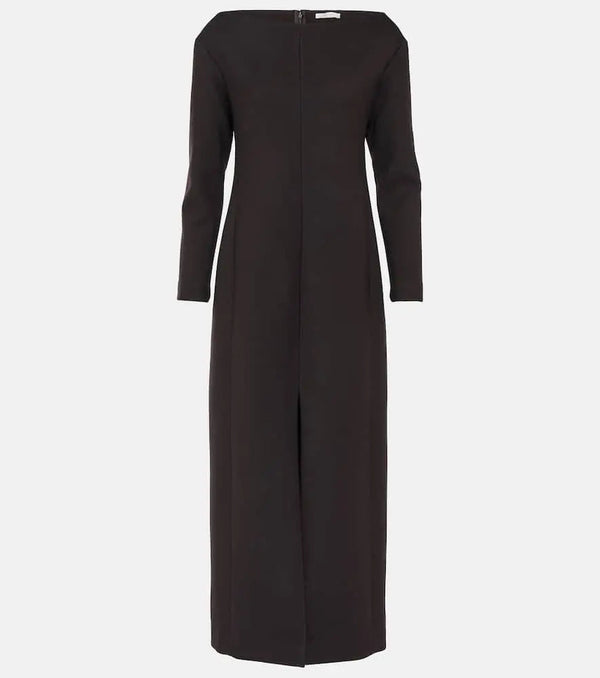 The Row Reysha wool-blend maxi dress